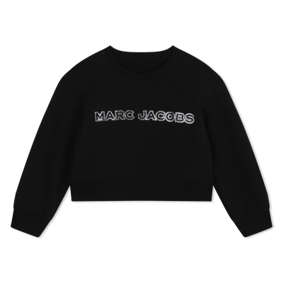 Sweat-shirt court en molleton MARC JACOBS FILLE