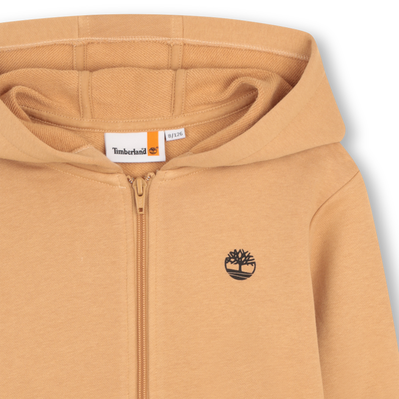 Sweat zipp&eacute; &agrave; capuche TIMBERLAND 
                        GARCON