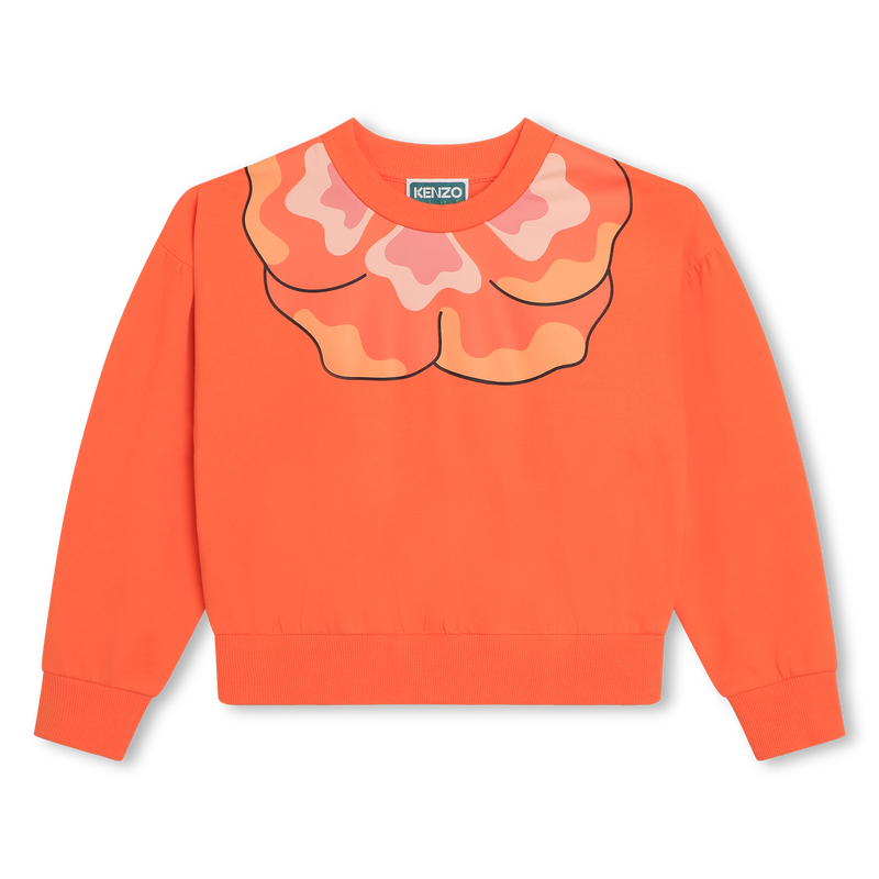 Sweat-shirt en molleton léger KENZO KIDS 
                    FILLE