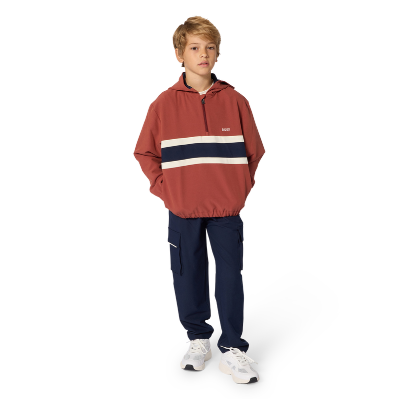Sweat-shirt &agrave; capuche BOSS 
                        GARCON