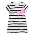 Robe manches courtes KARL LAGERFELD KIDS 
                    FILLE