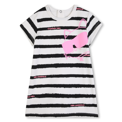 ROBE MANCHES COURTES KARL LAGERFELD KIDS FILLE