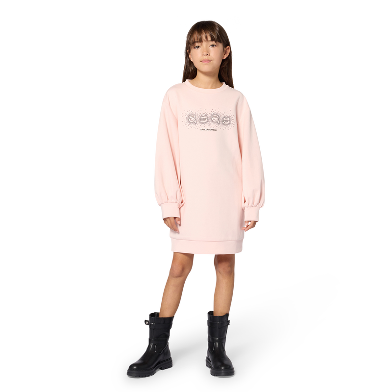 Robe manches longues KARL LAGERFELD KIDS 
                        FILLE