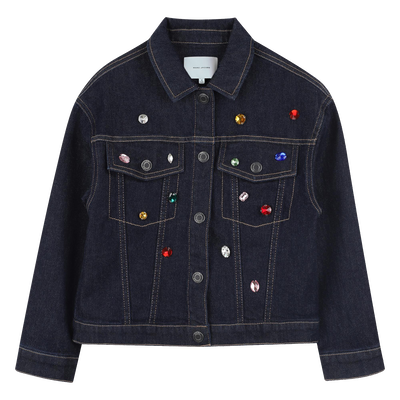 Veste en denim brut MARC JACOBS FILLE