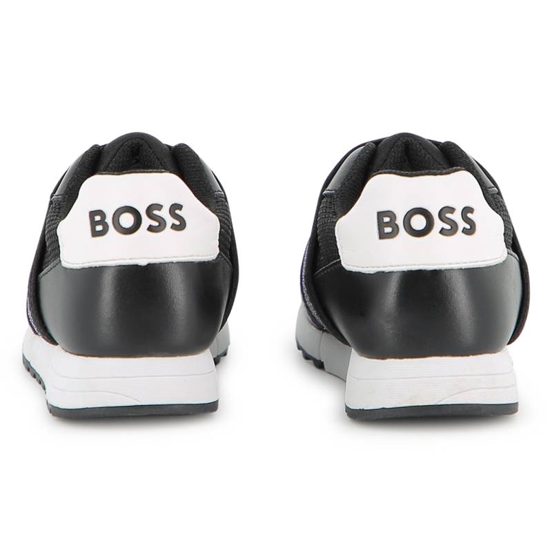 BASKETS EN CUIR DE VACHETTE BOSS 
                        GARCON