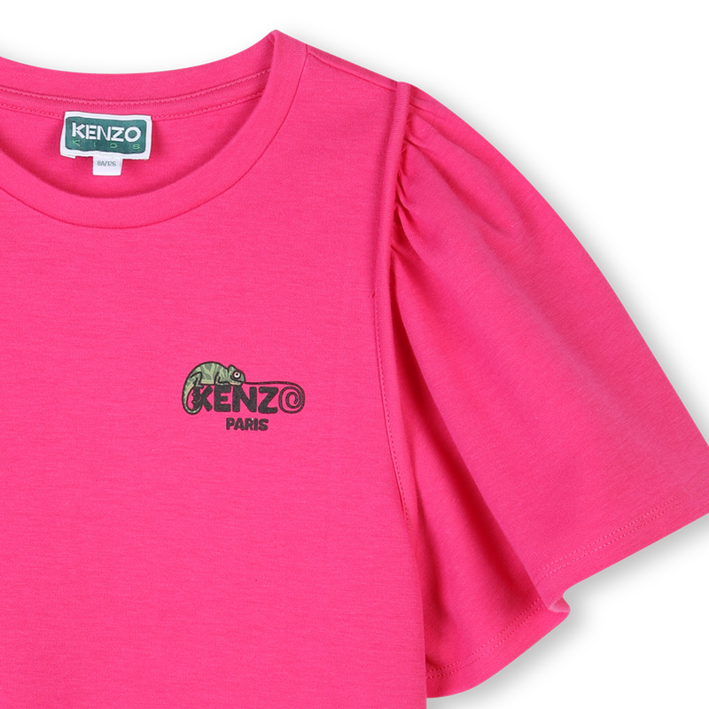 T-shirt uni manches courtes KENZO KIDS 
                    FILLE