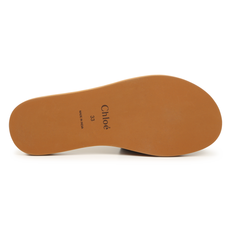 Claquettes en denim CHLOE 
                    FILLE