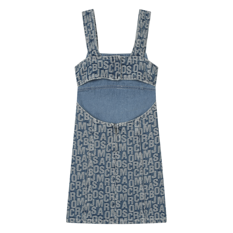 Robe à bretelles en jean THE MARC JACOBS 
                    FILLE