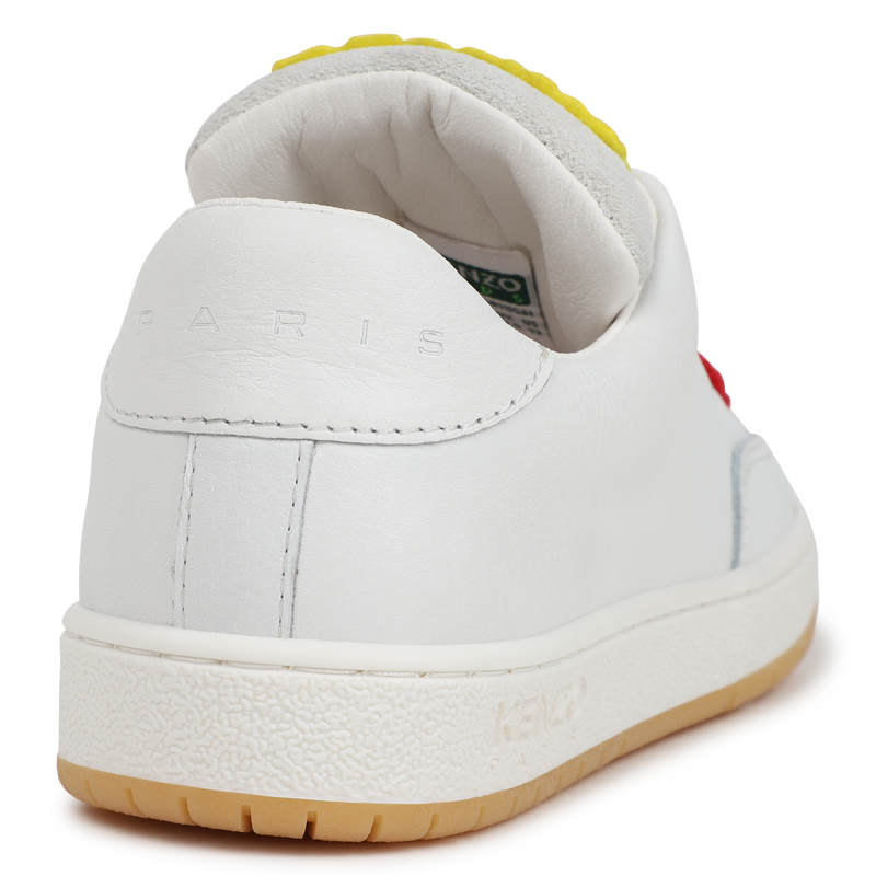 Baskets en cuir avec lacets KENZO KIDS 
                    UNISEXE