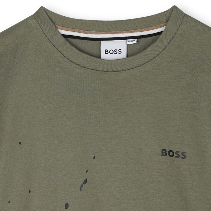 T-shirt à manches longues BOSS 
                    GARCON