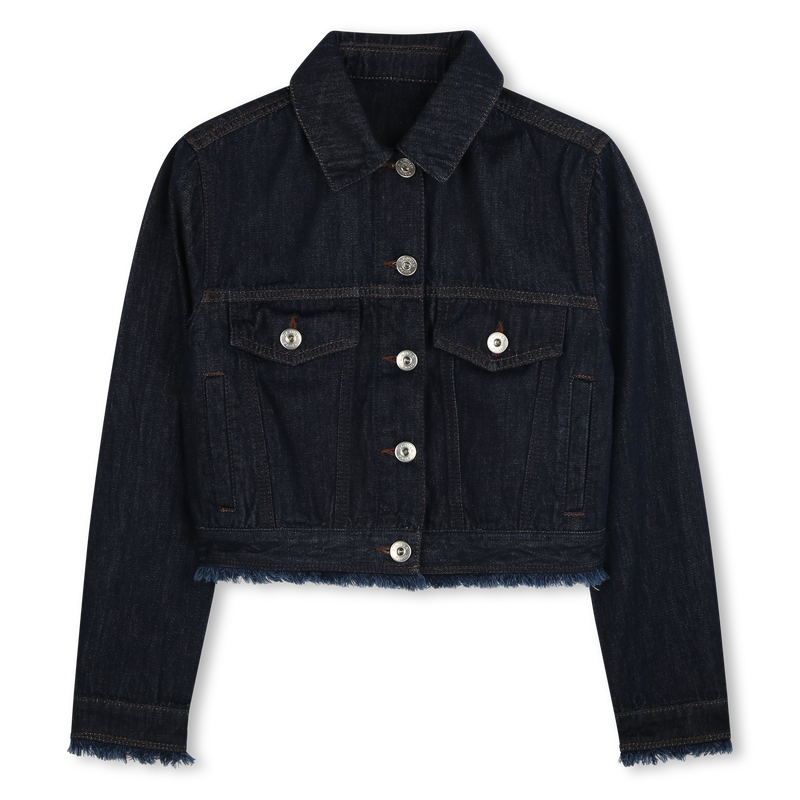 Blouson court en jean LANVIN 
                    FILLE