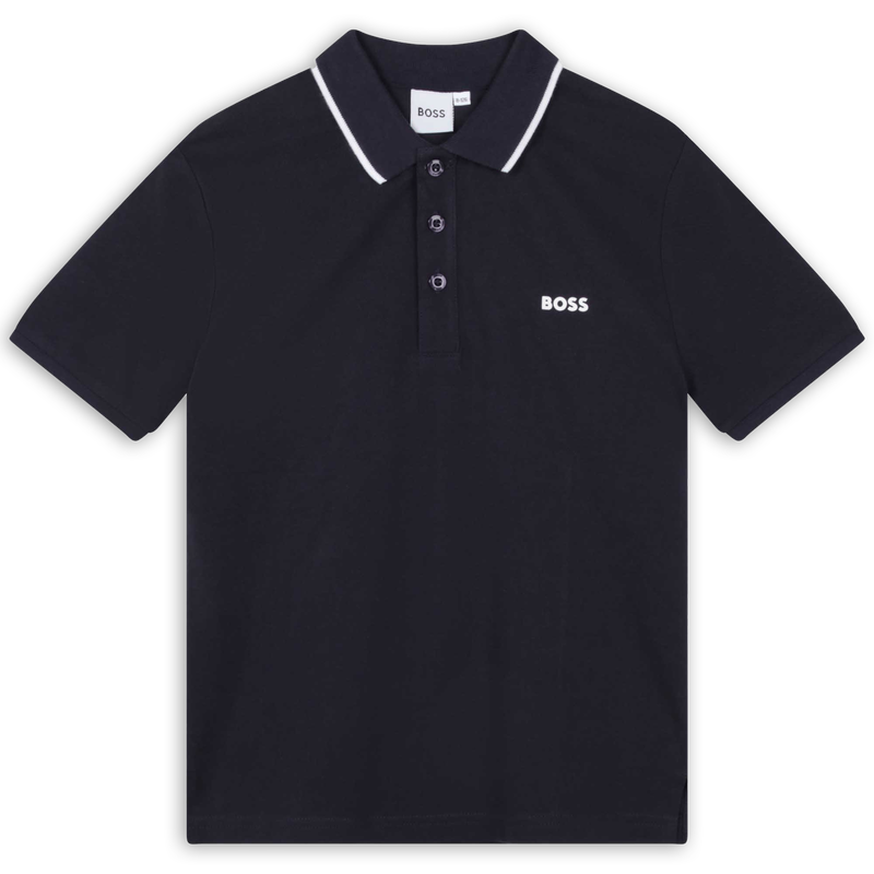 POLO MANCHES COURTES BOSS 
                        GARCON