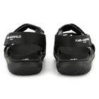 Sandales en cuir de vachette KARL LAGERFELD KIDS 
                    GARCON