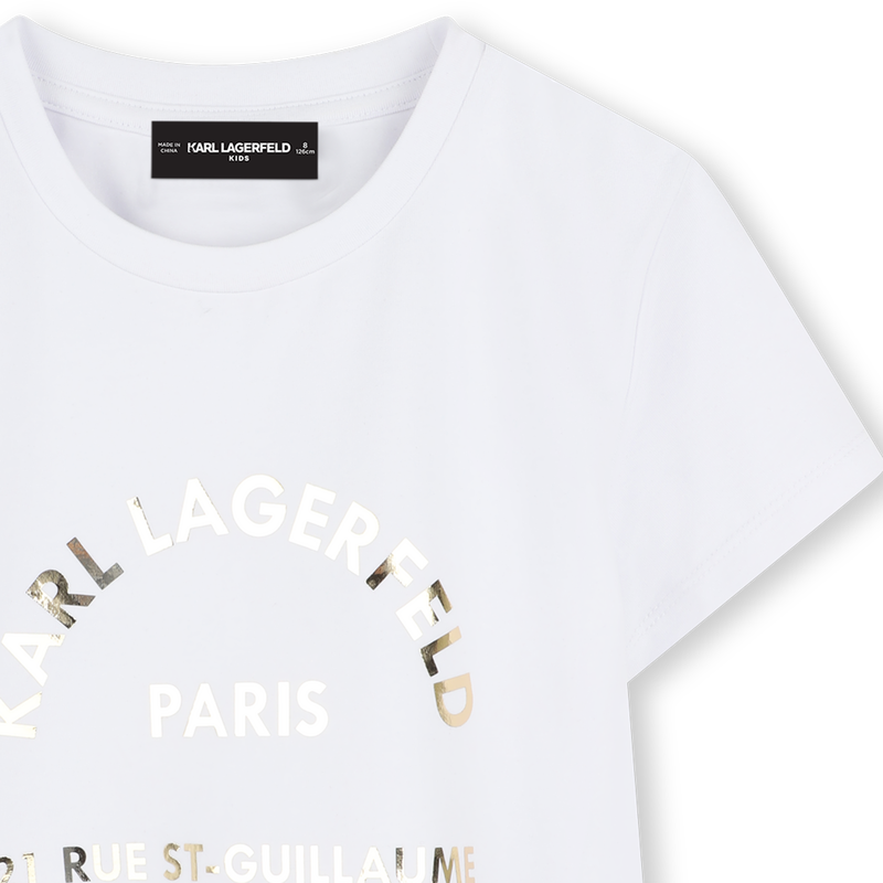 T-shirt à manches courtes KARL LAGERFELD KIDS 
                    FILLE
