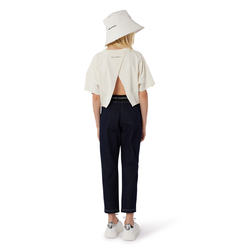 Pantalon KARL LAGERFELD KIDS 
                    FILLE