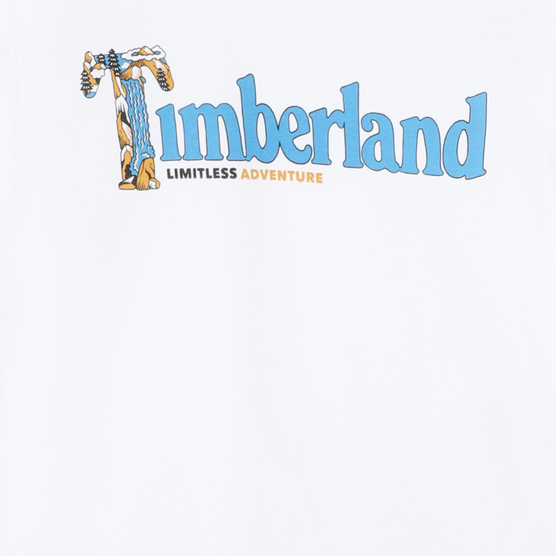 T-shirt avec sigle et message TIMBERLAND 
                    GARCON