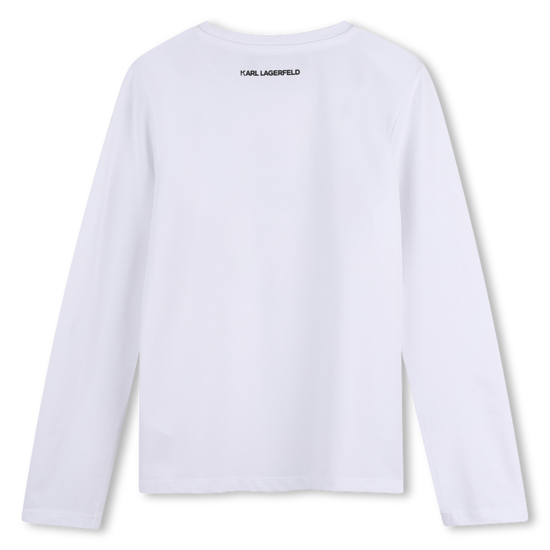 Tee-shirt manches longues KARL LAGERFELD KIDS 
                        FILLE