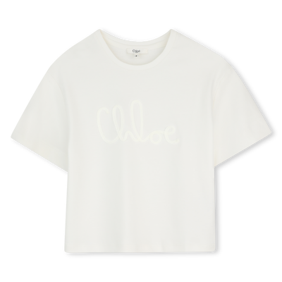 TEE-SHIRT MANCHES COURTES CHLOE FILLE