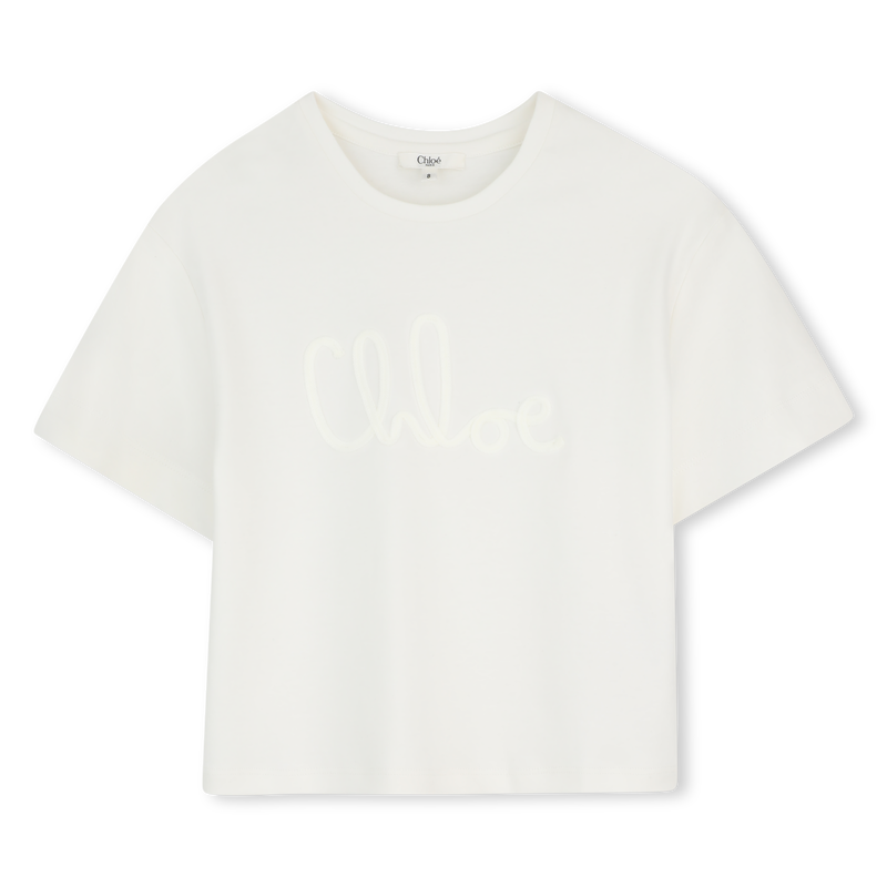 TEE-SHIRT MANCHES COURTES CHLOE 
                        FILLE