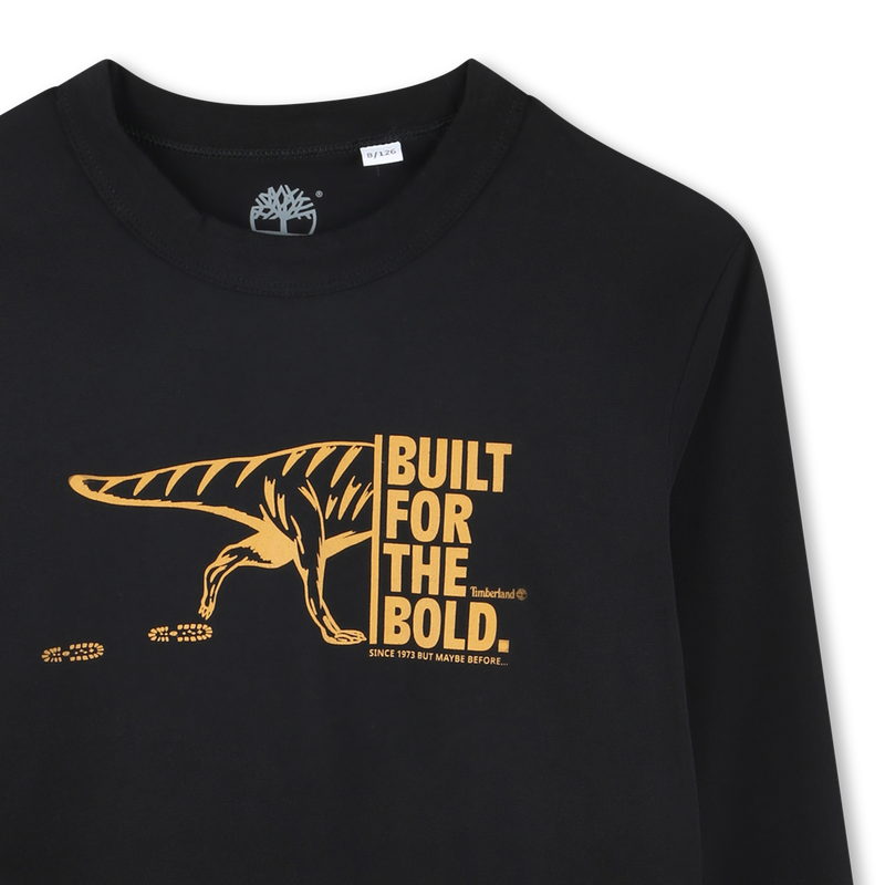 T-shirt à imprimé et message TIMBERLAND 
                    GARCON