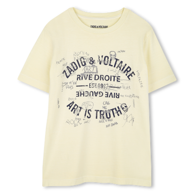 T-shirt à manches courtes ZADIG & VOLTAIRE GARCON