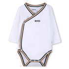 Ensemble pyjama + body + bonnet + mouffles BOSS 
                    GARCON