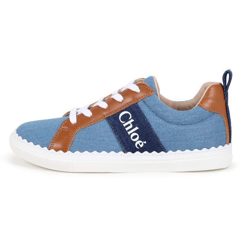 Baskets à lacets CHLOE 
                    FILLE