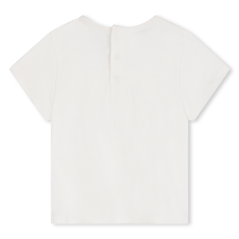 T-shirt brodé à dos pressionné CHLOE 
                    FILLE