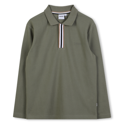 Polo à manches longues BOSS GARCON