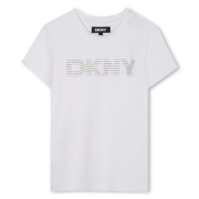 T-shirt à manches courtes DKNY FILLE