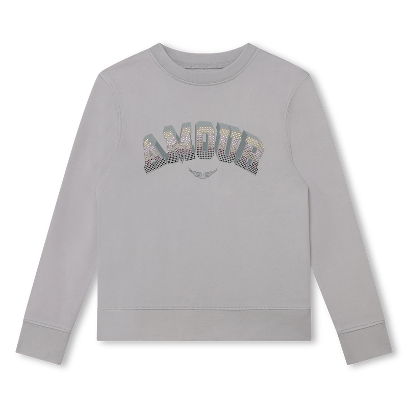 Sweat-shirt en molleton ZADIG & VOLTAIRE 
                    FILLE