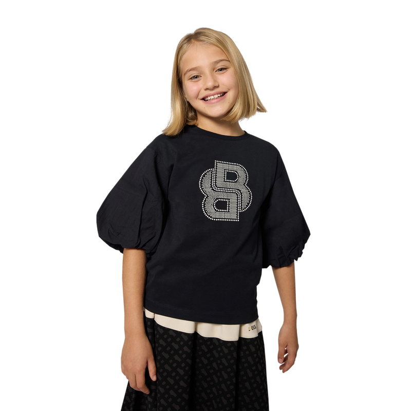 T-shirt à manches courtes BOSS 
                    FILLE