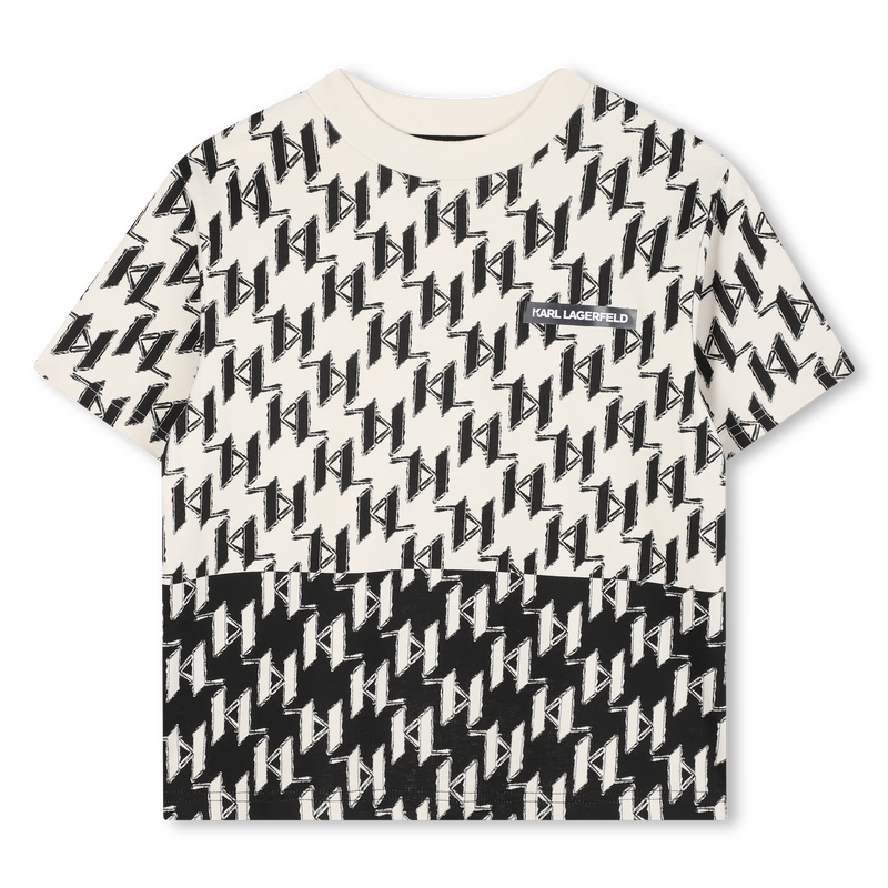 T-shirt &agrave; manches courtes KARL LAGERFELD KIDS 
                        GARCON