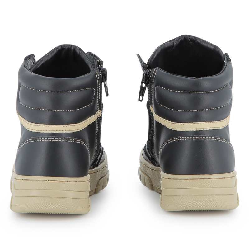 Baskets montantes à lacets KARL LAGERFELD KIDS 
                    GARCON