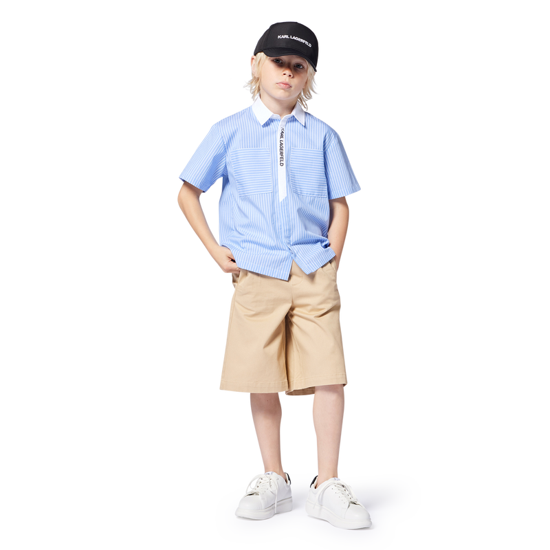 Casquette brodée ajustable KARL LAGERFELD KIDS 
                    GARCON