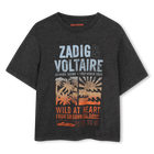 Tee-shirt manches courtes, BLACK, hi-res