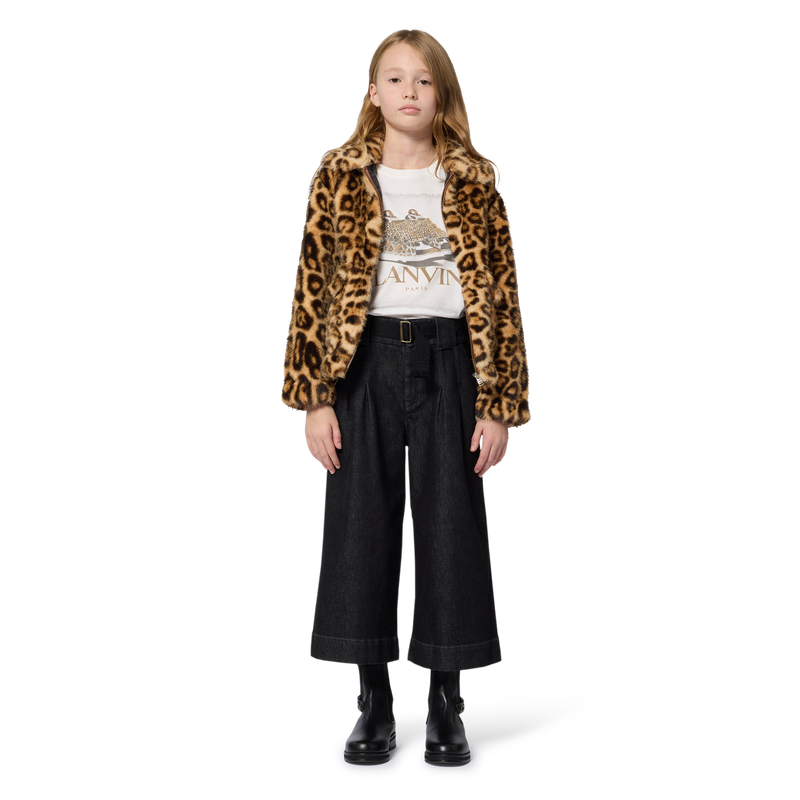 Blouson en polaire duveteuse LANVIN 
                        FILLE