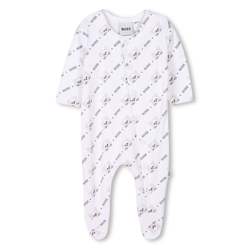 Ensemble pyjama, bonnet et bavoir BOSS 
                    UNISEXE