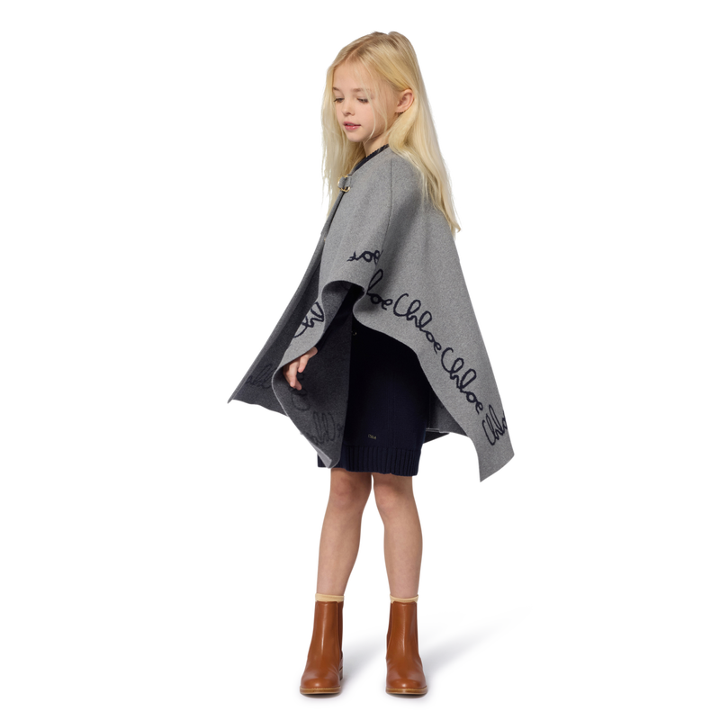 Cape en tricot CHLOE 
                    FILLE