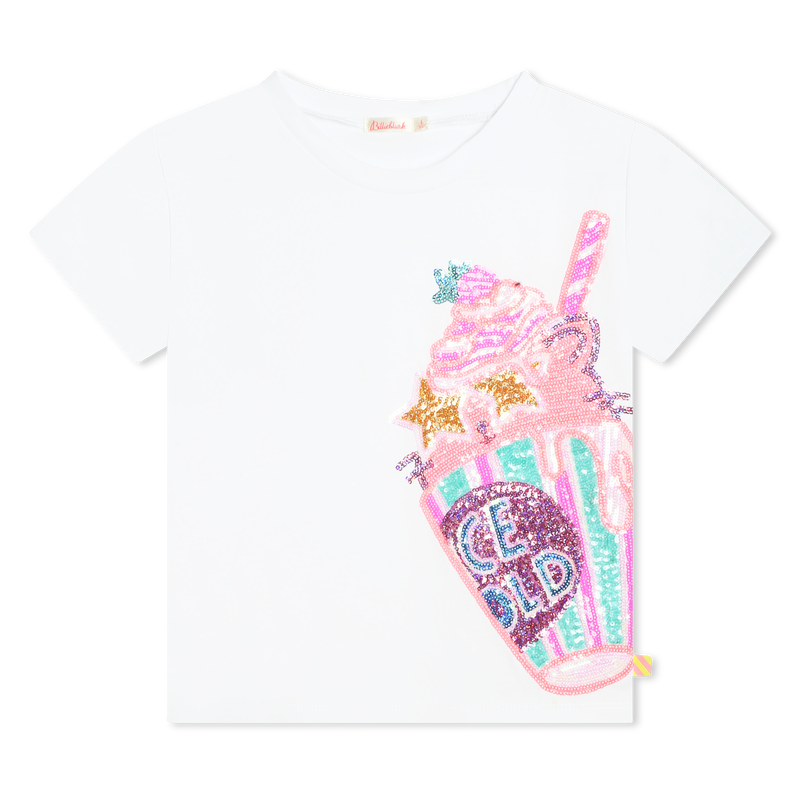 T-shirt avec imprimé orné de sequins BILLIEBLUSH 
                    FILLE