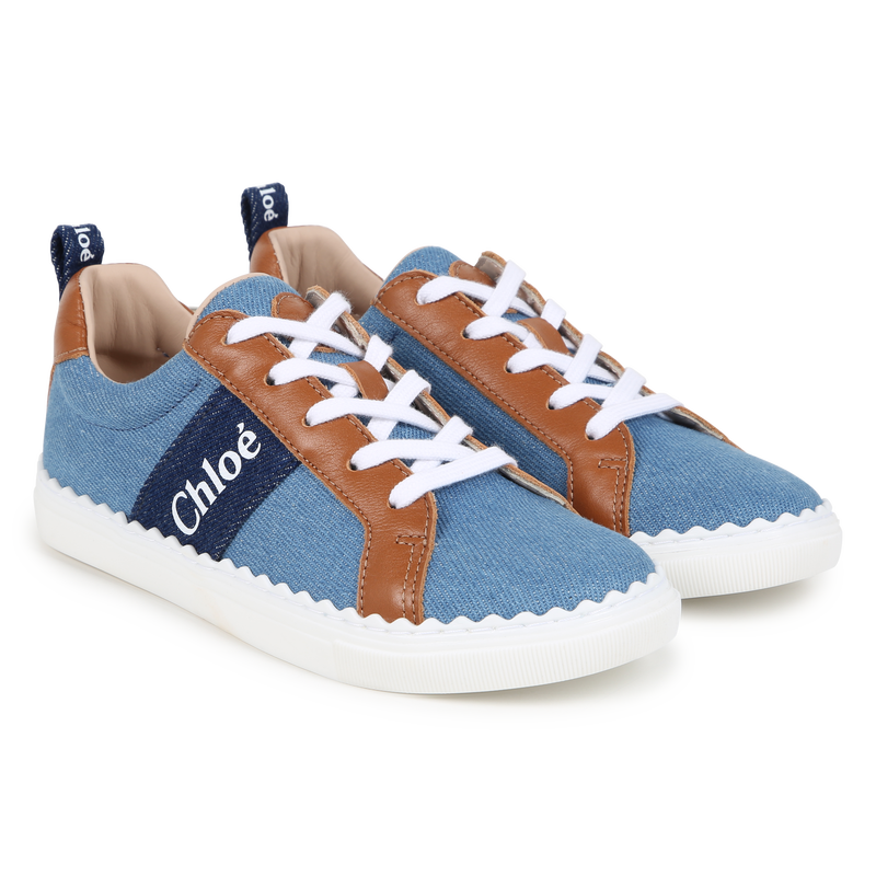 Baskets à lacets CHLOE 
                    FILLE