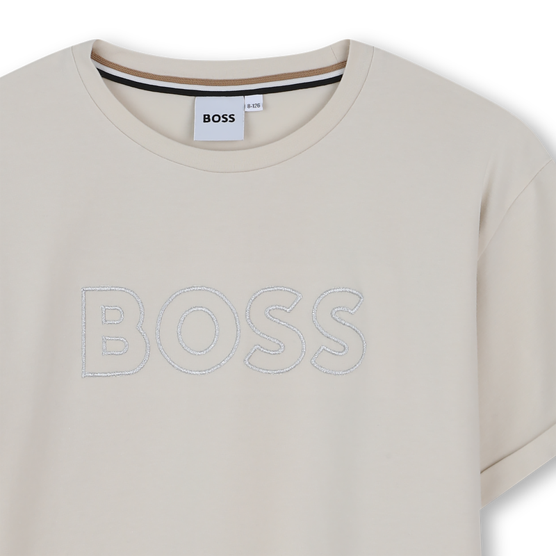 T-shirt &agrave; manches courtes BOSS 
                        FILLE