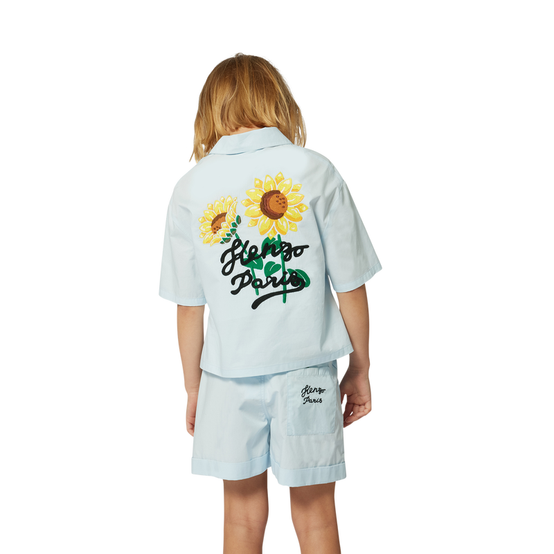 Chemise &agrave; manches courtes KENZO KIDS 
                        FILLE