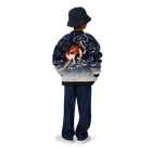 Veste en polaire duveteuse KENZO KIDS 
                    UNISEXE