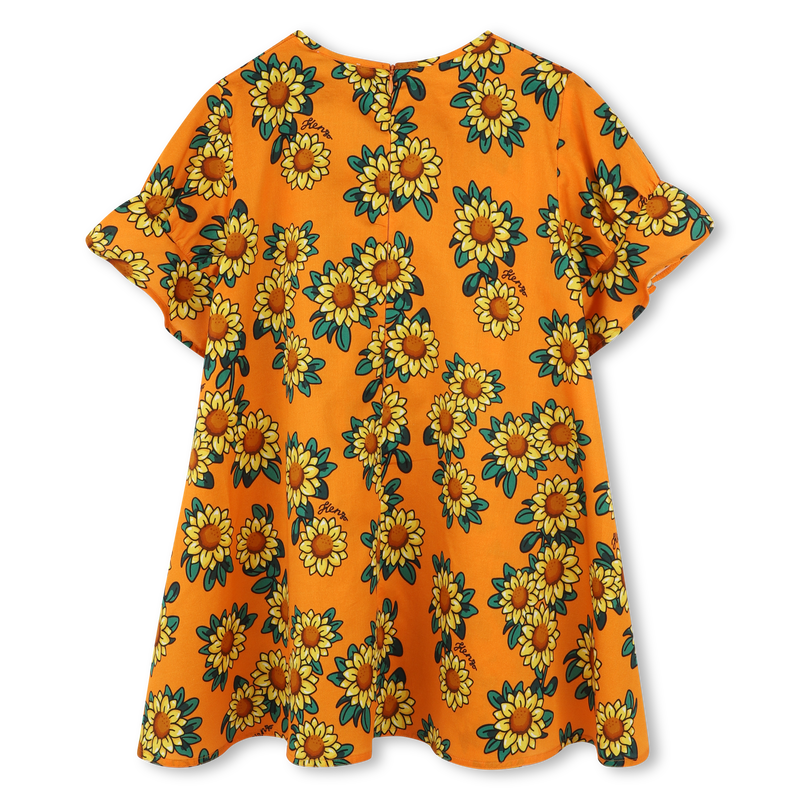 Robe imprimé tournesol KENZO KIDS 
                    FILLE