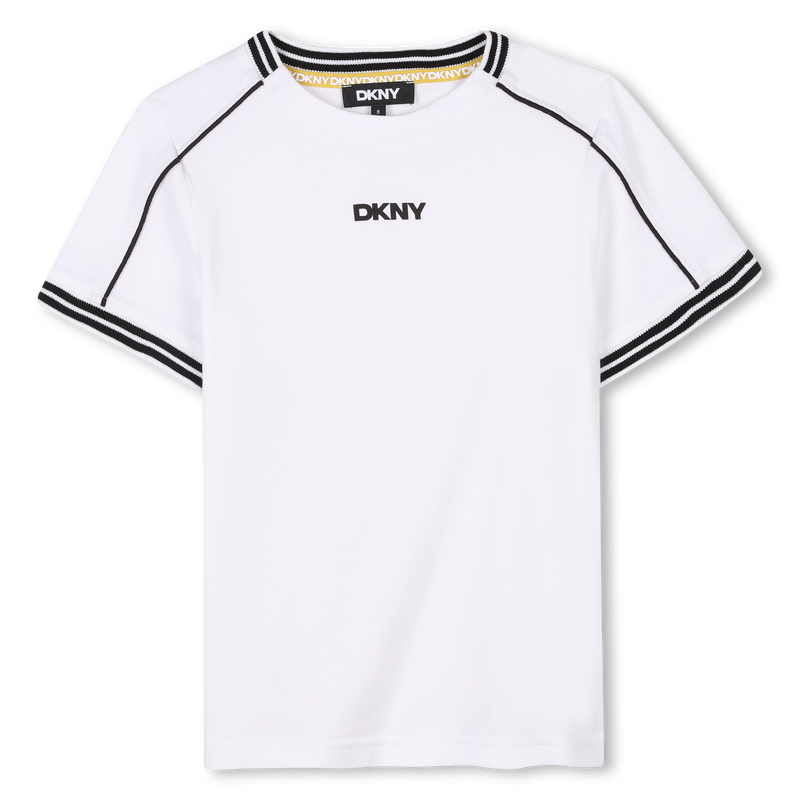 T-shirt avec bandes colorées DKNY 
                    UNISEXE