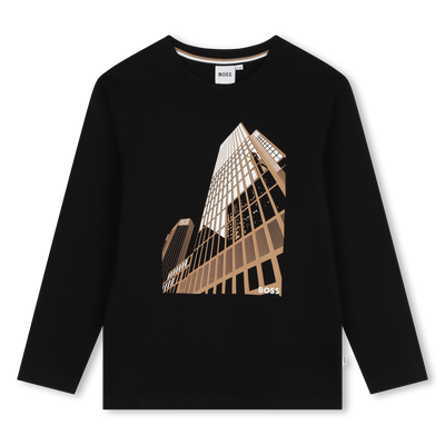T-shirt à manches longues BOSS GARCON