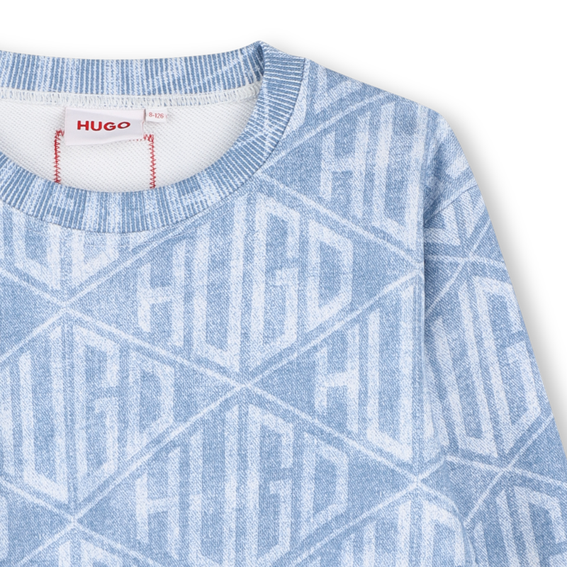 Sweat-shirt en molleton Hugo 
                        FILLE