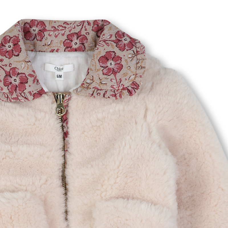 Manteau en polaire duveteuse CHLOE 
                        FILLE