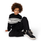 Pull &agrave; capuche KARL LAGERFELD KIDS 
                    GARCON